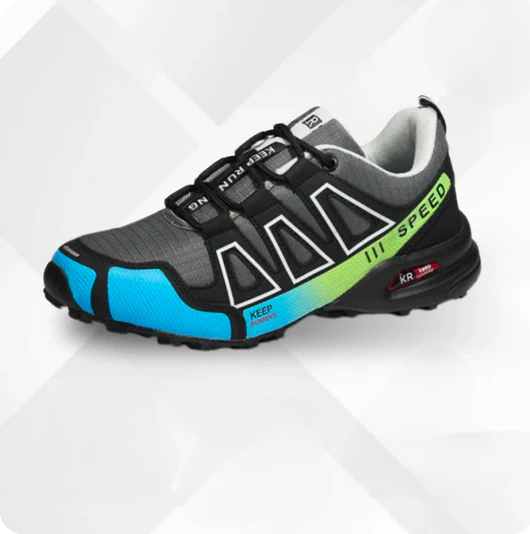 Outdoor orthopedic trekking shoes. Perfect for hiking, offering comfort, stability, and foot support.