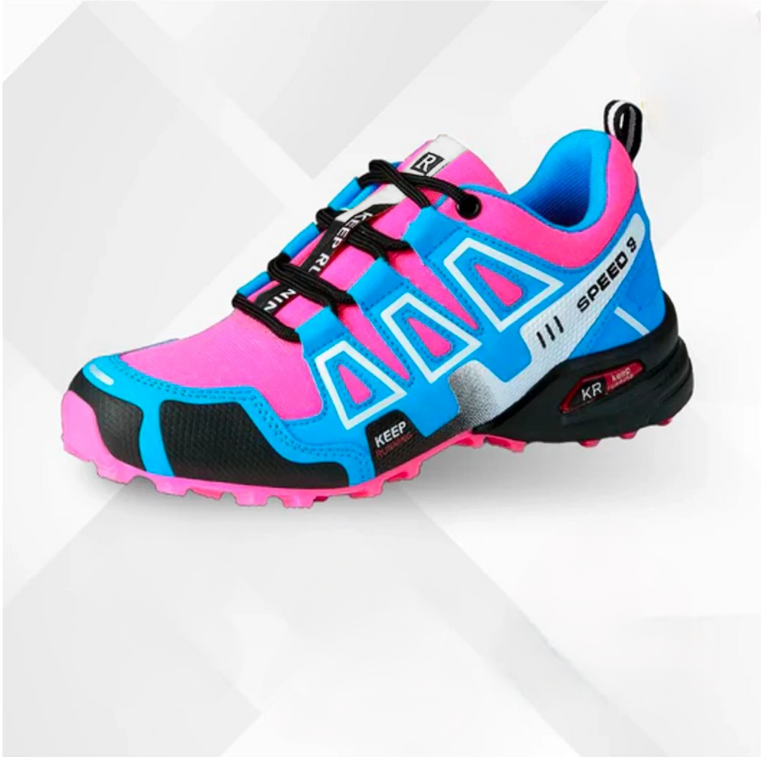 Active unisex orthopedic shoes for hiking and trekking. Enjoy great foot support and stable grip.