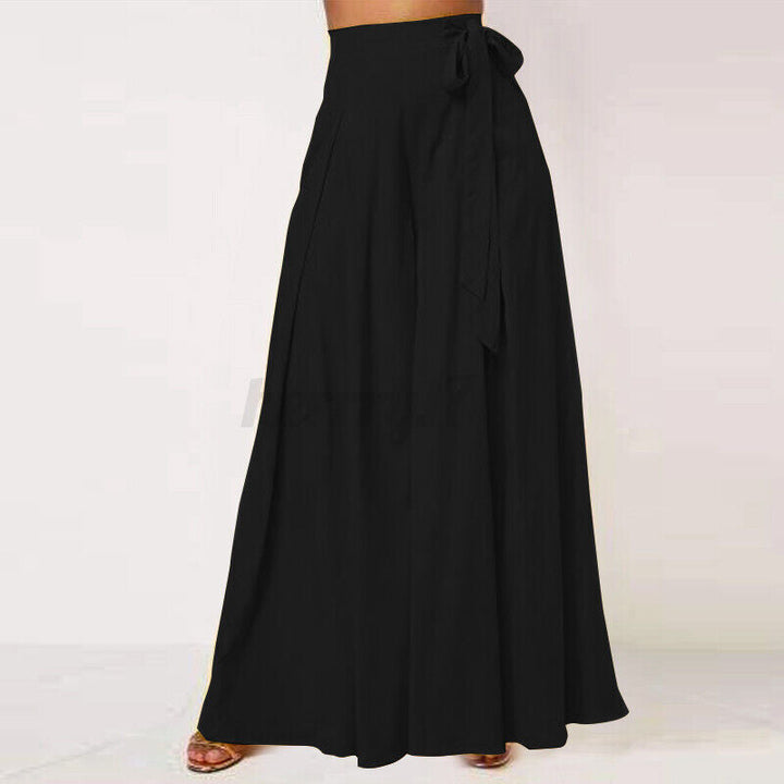 Effortless style: plus-size wide-leg work pants for women, perfect for office and formal wear.