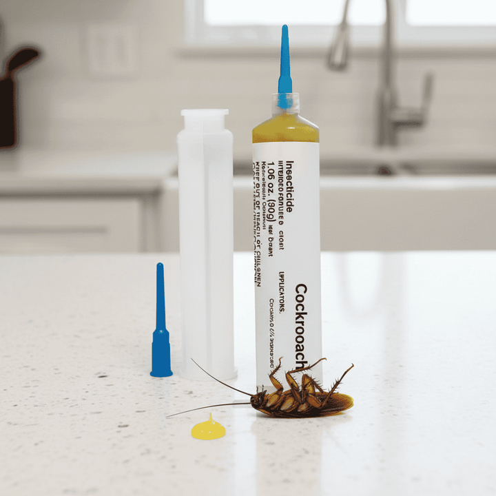 Powerful cockroach gel bait for effective indoor & outdoor pest control & roach treatment.