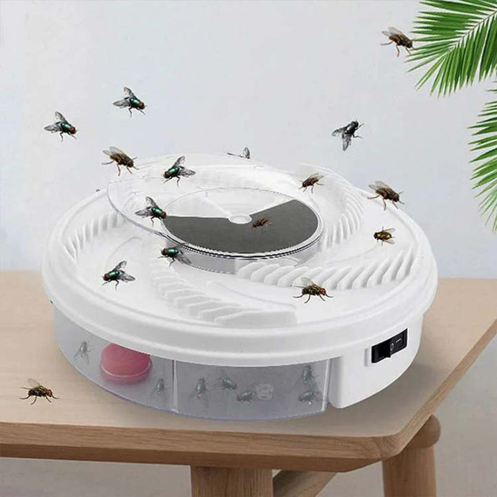 Quiet USB fly trap for effective indoor & outdoor pest control. Chemical-free insect killer for home defense.