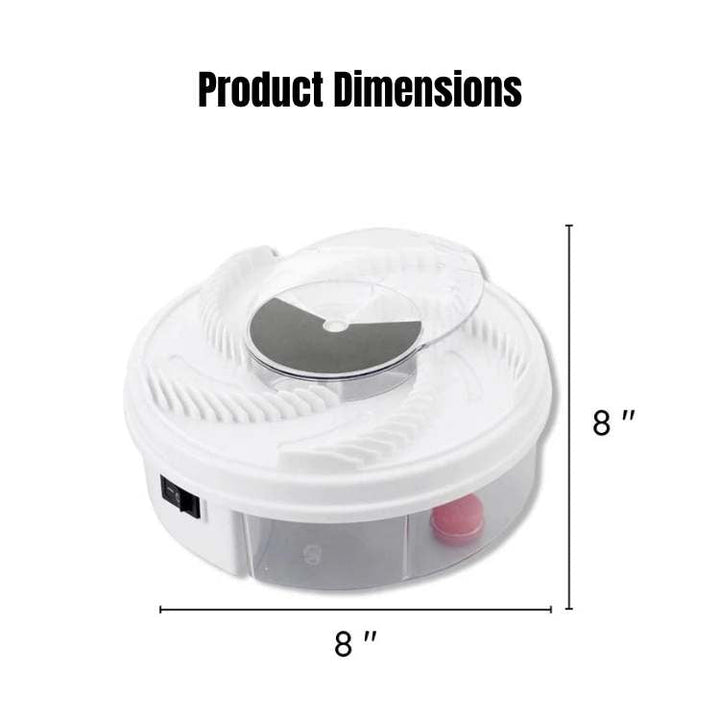 Easy-to-use quiet USB fly trap. Effective insect killer for chemical-free indoor & outdoor pest control at home.