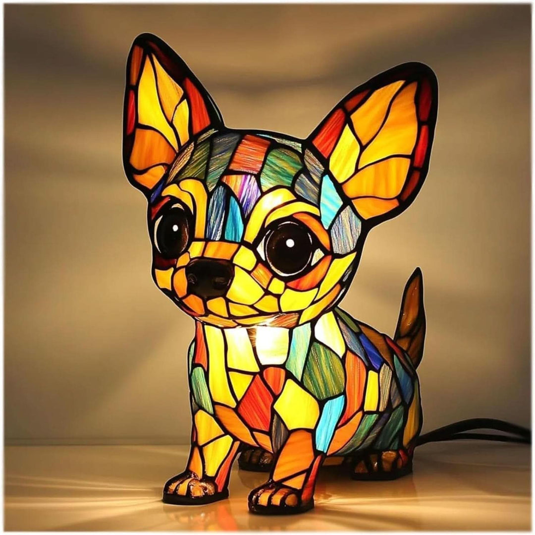 Enchanting shimmering LED cat night light, ideal for creating a cozy, inviting atmosphere.