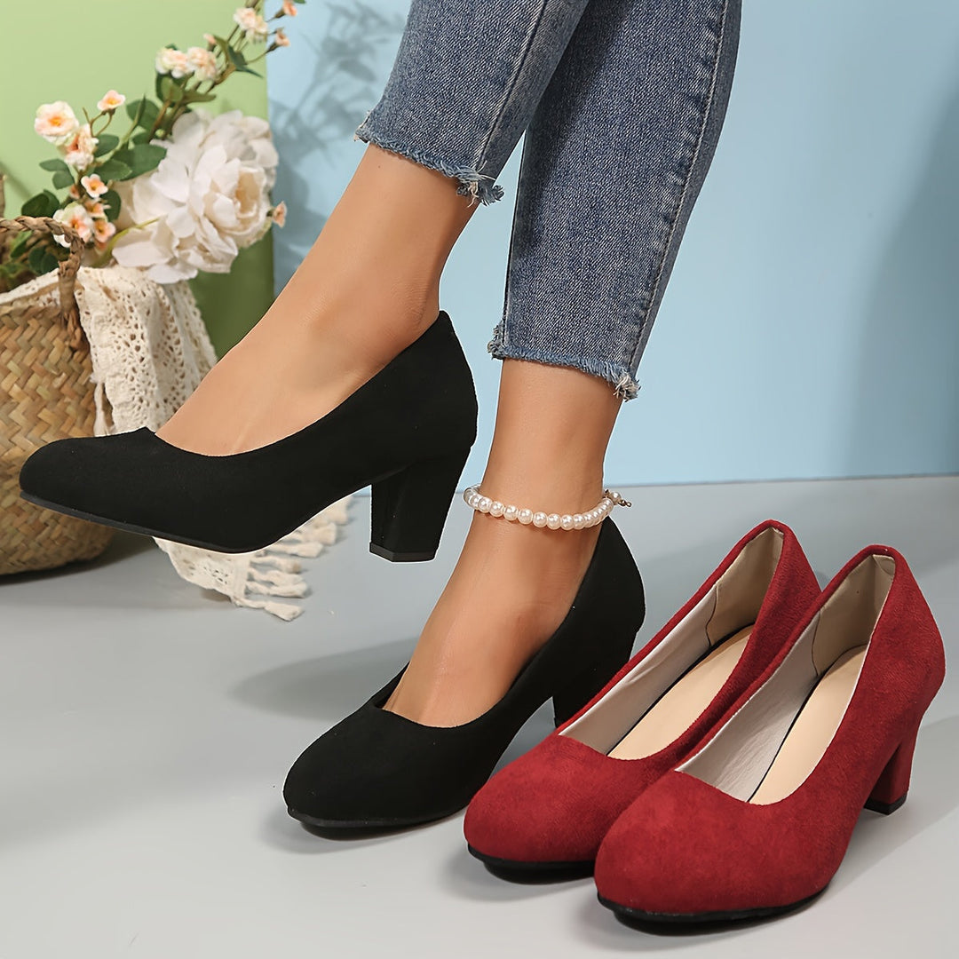 Stylish orthopedic heels for women, offering arch support & comfortable fit.