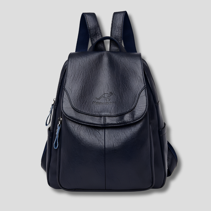Versatile women's anti-theft leather shoulder backpack. Elegant and secure for travel, work, or casual outings.
