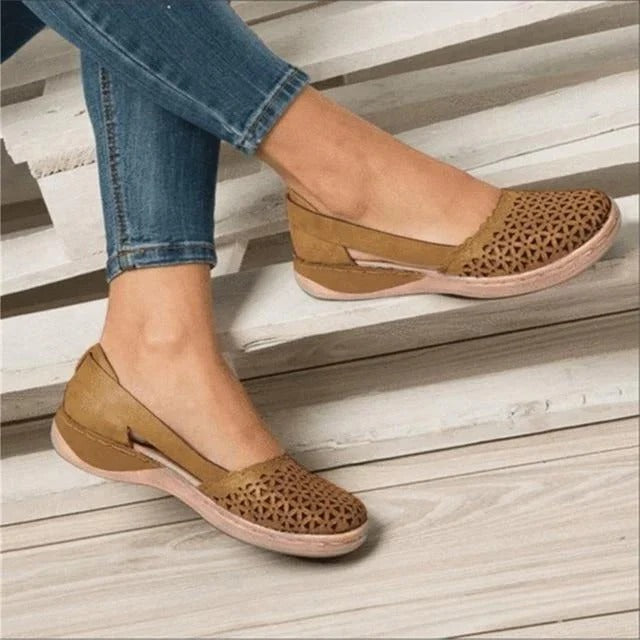 Women's chic flats: ultimate comfort, orthopedic arch support, and effective bunion relief footwear.