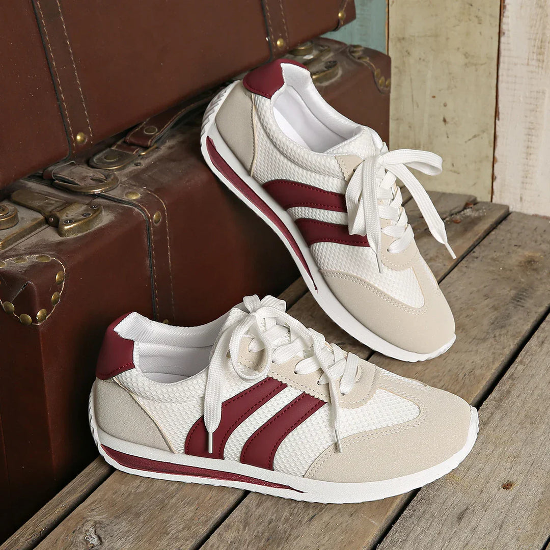 Everyday women's comfortable sneakers. Low-top lace-up design for casual yet chic style.
