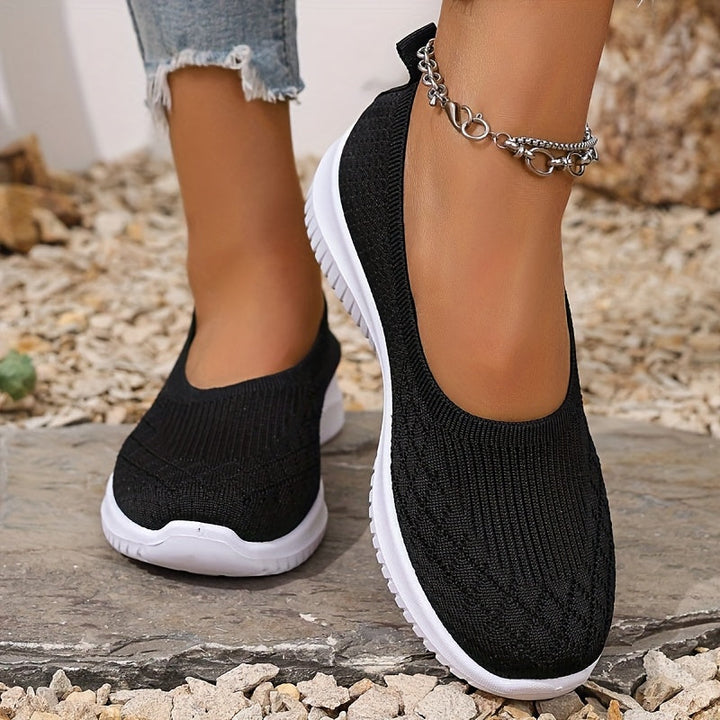 Modern women's slip-on shoes, offering ultimate comfort and easy wear. Stylish casual footwear for everyday fashion.