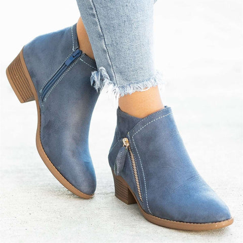 New ladies ankle boots offering superior support & comfort. Perfect casual footwear for all-day wear.