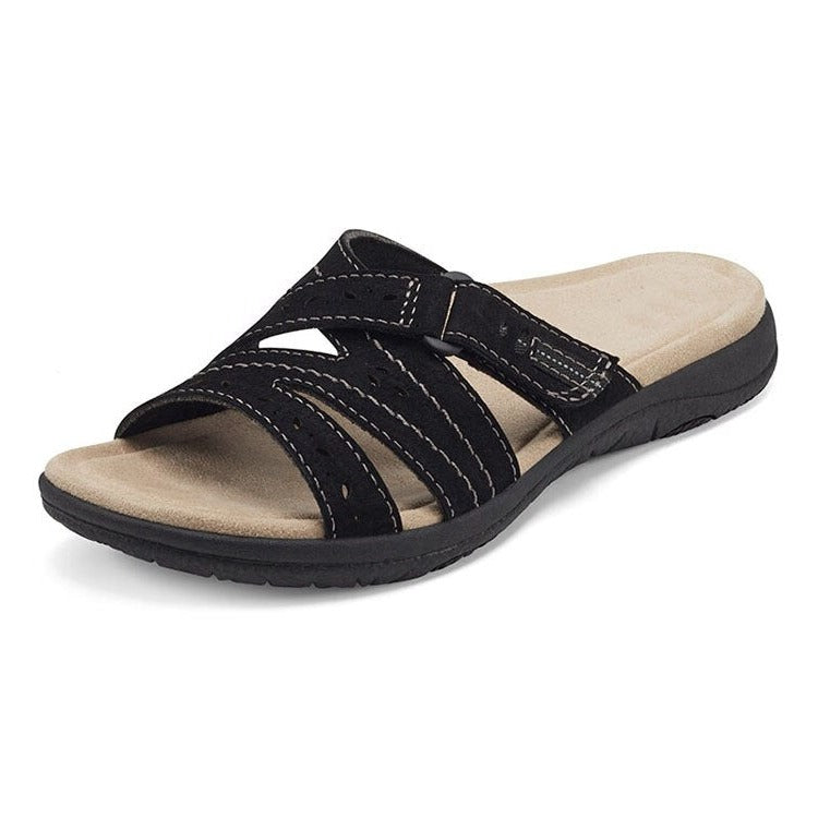 Stylish adjustable summer sandals for women, providing orthopedic foot support & comfort.