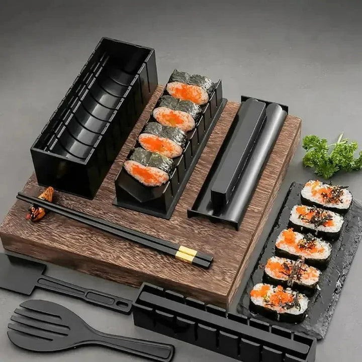 Tavvita Home Sushi Making Kit for easy DIY rice rolls & perfect homemade Japanese sushi. BPA-free kitchen tool.
