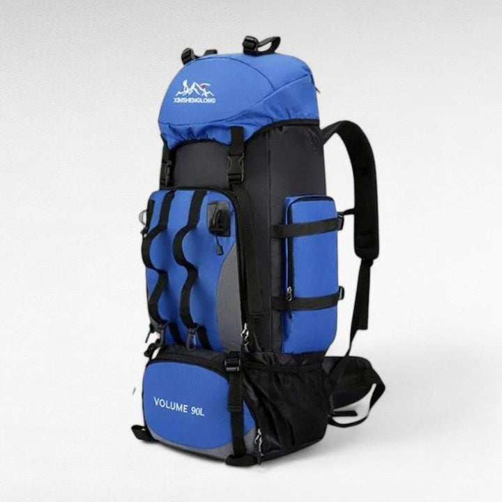 Get ready for adventure with this 90L lightweight waterproof hiking backpack & outdoor camping gear.