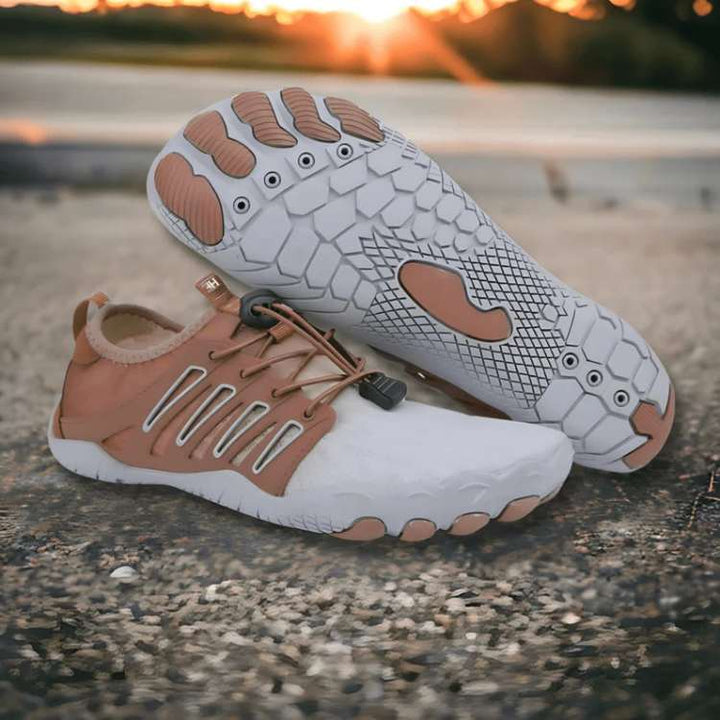 Unisex barefoot trail running shoes with natural movement & superior grip for outdoor adventures.