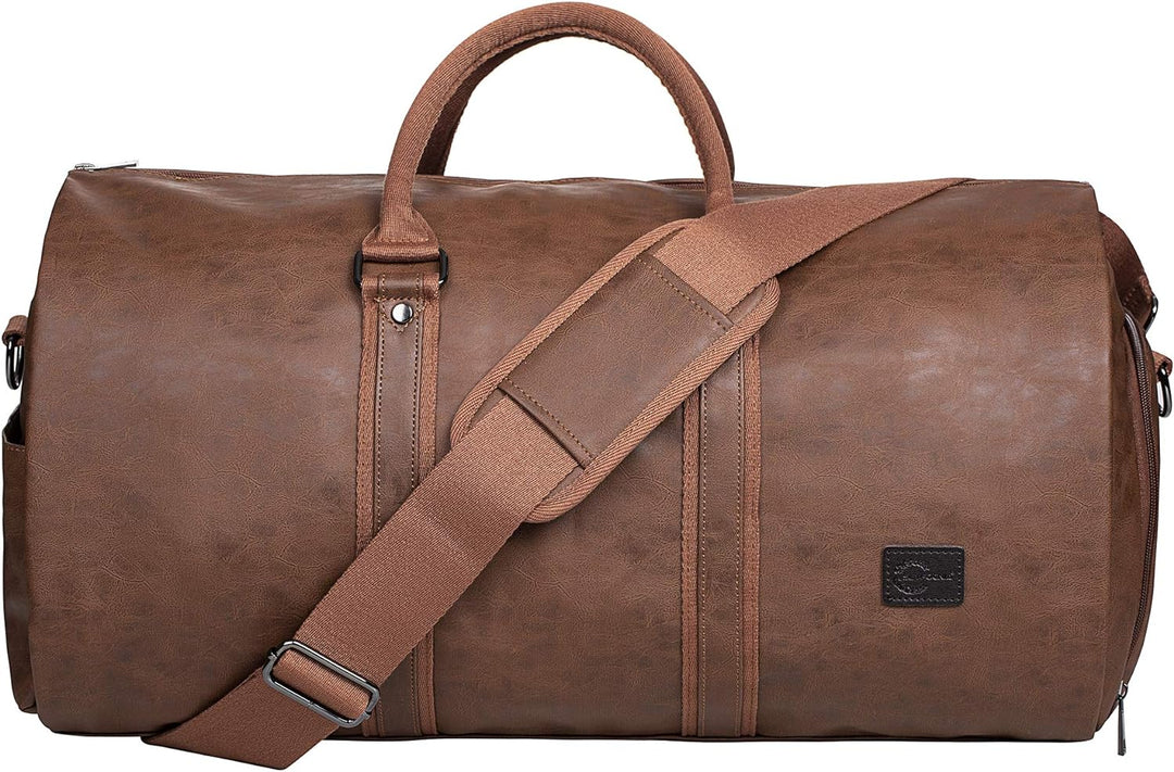 Unisex convertible garment duffel bag, carry-on for weekender & business travel.