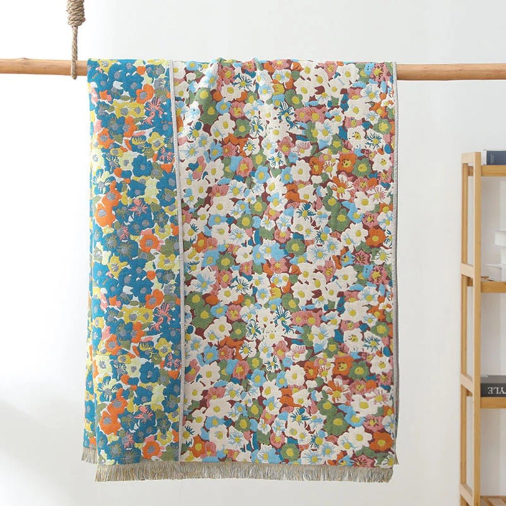 Unisex Cotton Reversible Bath Towel - Vibrant and Absorbent - Lexians