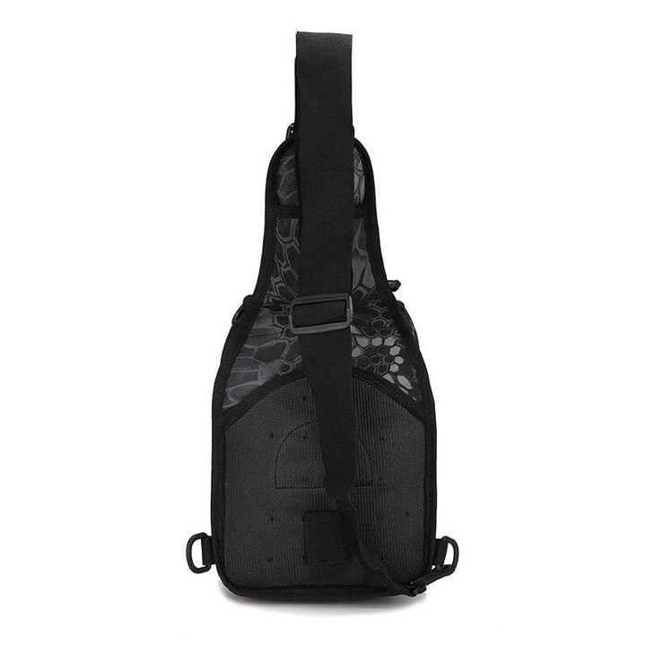 Easy Day Tactical Backpack with adjustable shoulder straps and chest buckle, comfort for long wear.