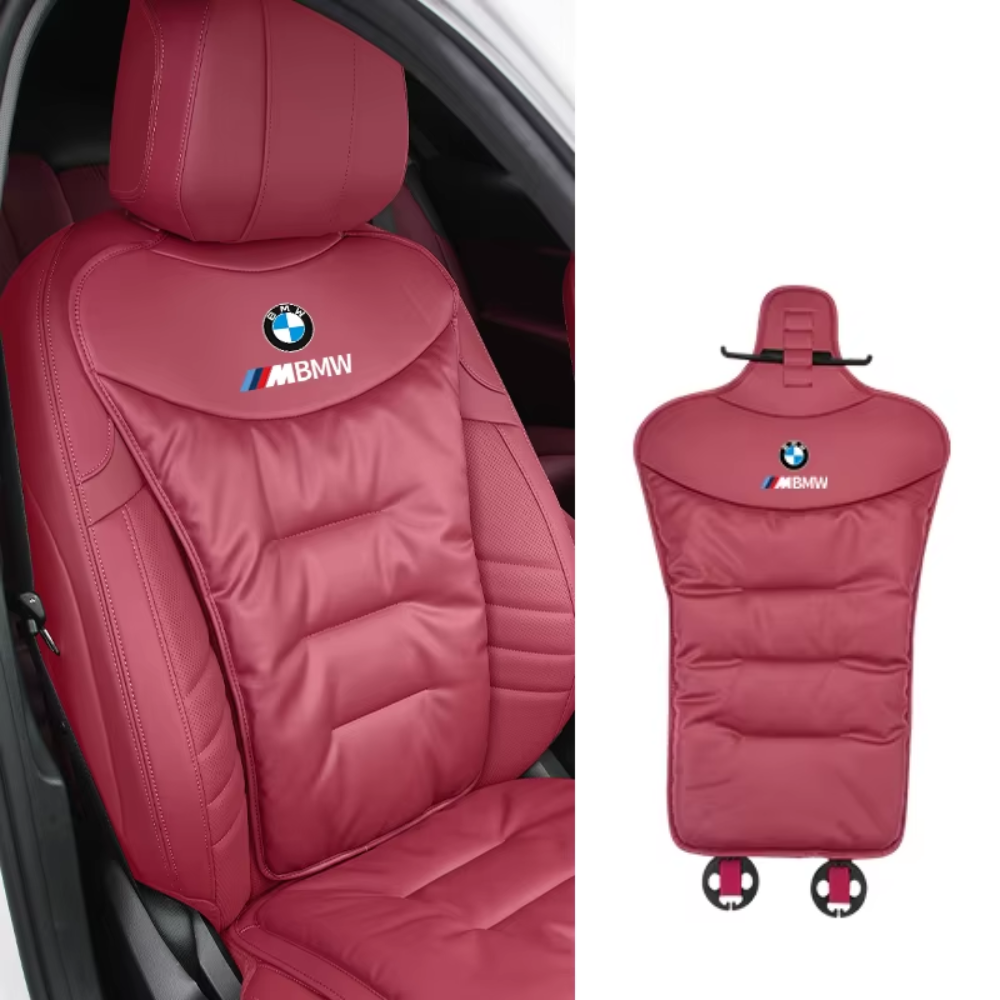 Car seat cushion designed for posture correction. Ergonomic back support for long drives and comfort.