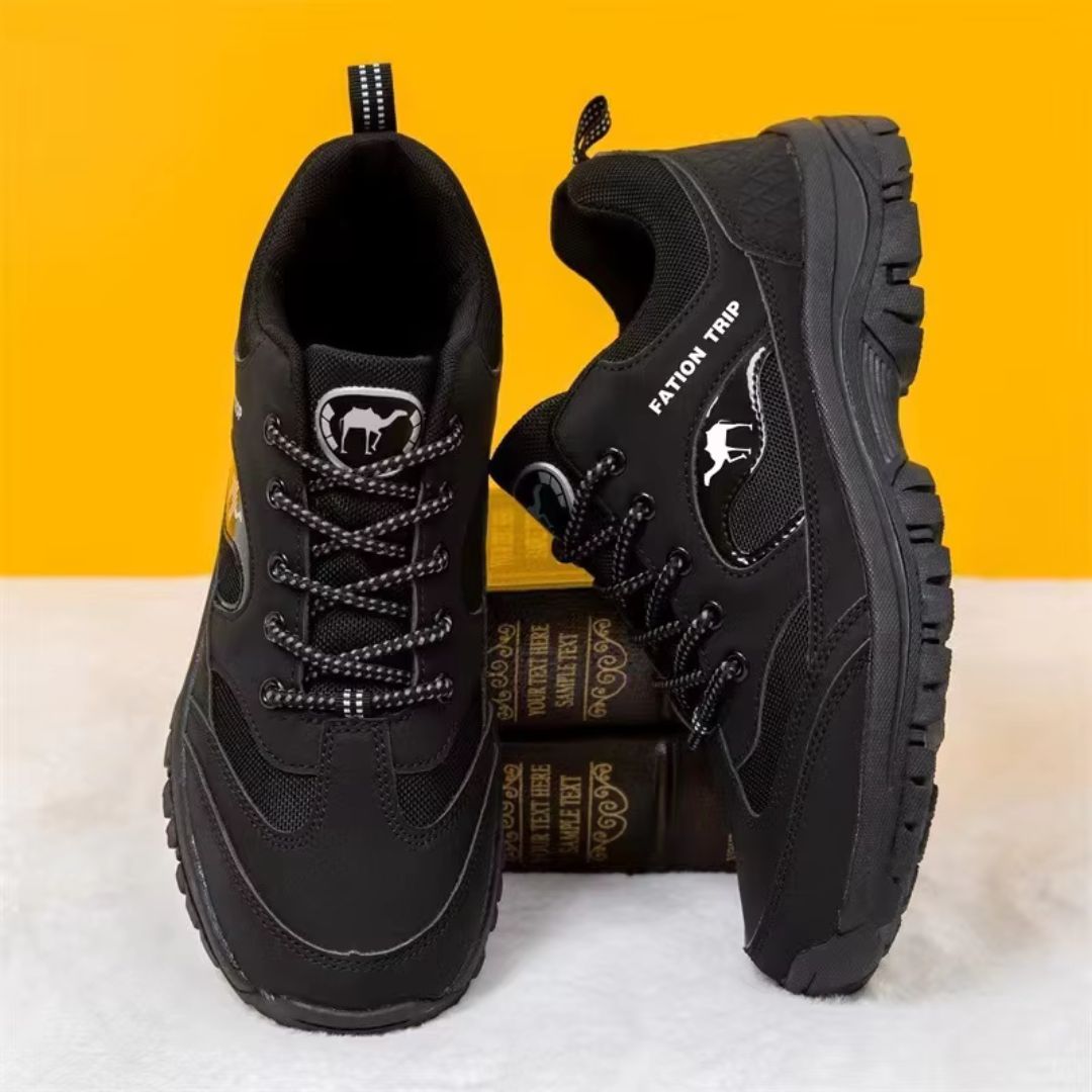 Comfortable unisex hiking shoes with ergonomic design for trail walking. Provides excellent foot support for all your adventures.