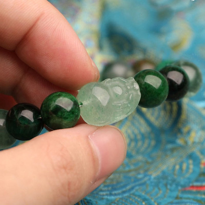 Unisex Five Elements Crystal Agate Luck Bracelet - Lexians