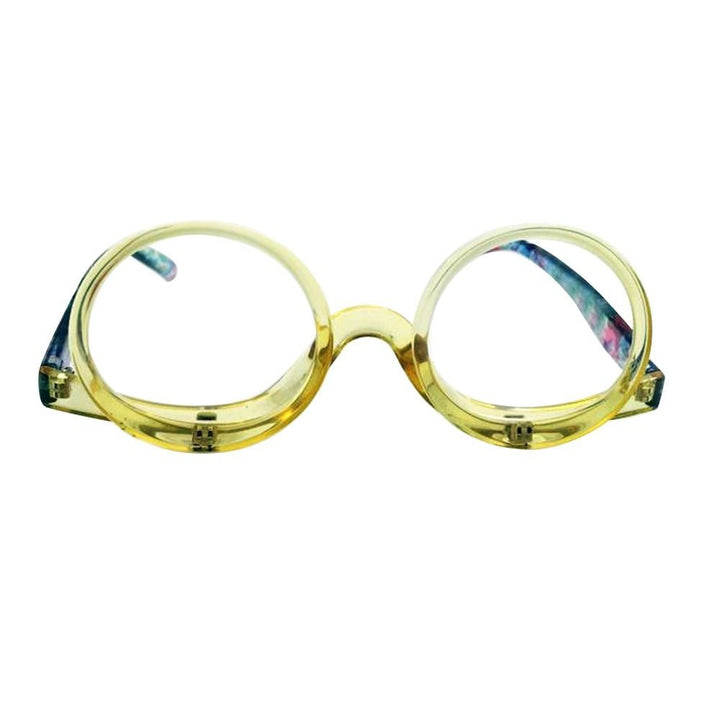 Precision magnifying glasses for detailed makeup. A must-have beauty tool for accurate cosmetic work.