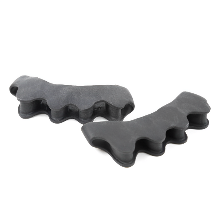 Soft silicone hammer toe corrector & bunion relief splint. Orthopedic foot brace for pain & alignment.