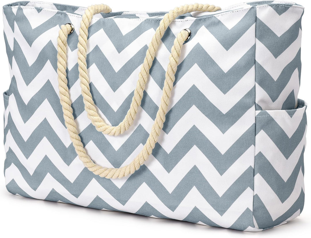 Waterproof tote bag for a pool day, keeping items dry and organized.