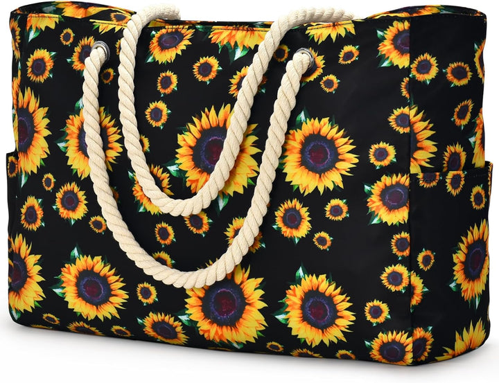 Unisex shoulder tote, waterproof and spacious for daily use, hands-free.