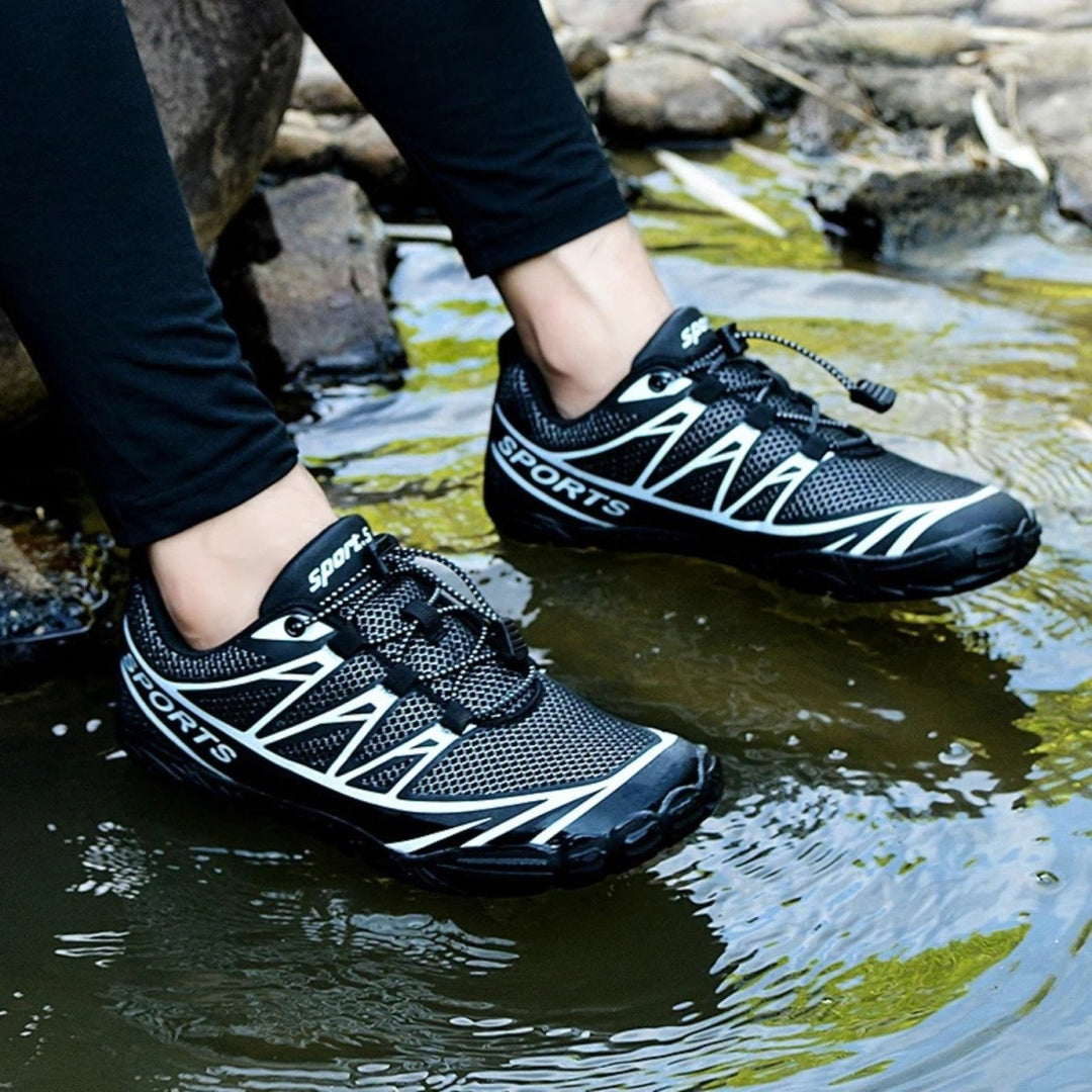 Lightweight barefoot cycling shoes for road biking & mountain biking. Unisex design with non-slip sole.