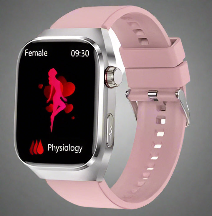 Comfortable & stylish unisex smartwatch with integrated health sensors for daily use.