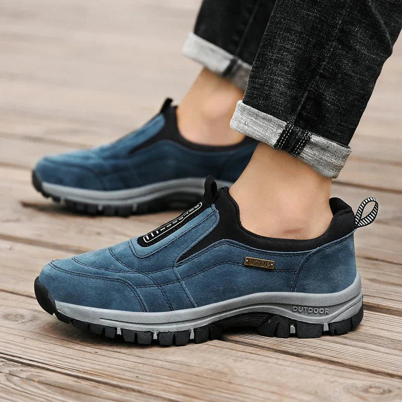 Unisex ultra-comfort hiking shoes with all-day foot support, ideal for walking & trail adventures. Pain relief footwear.