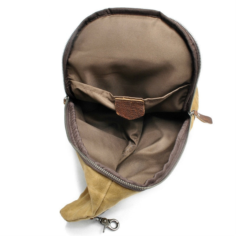 Stylish unisex messenger bag, water-resistant for all weather travel.