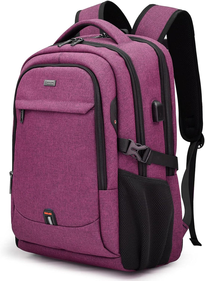 USB charging port on a versatile travel backpack for all your devices.