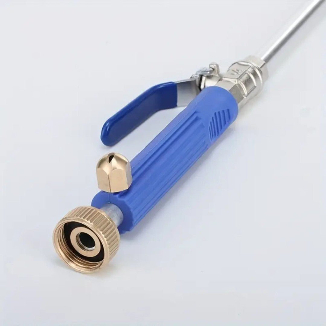 Durable high-pressure water jet nozzle, perfect for car wash, vehicle cleaning & tough outdoor grime.