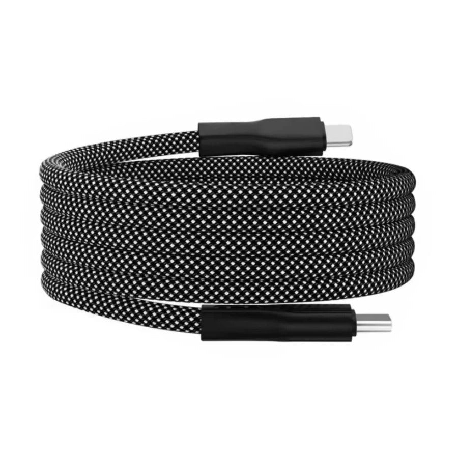 Essential anti-tangle magnetic cable, a versatile tech accessory for home & travel.