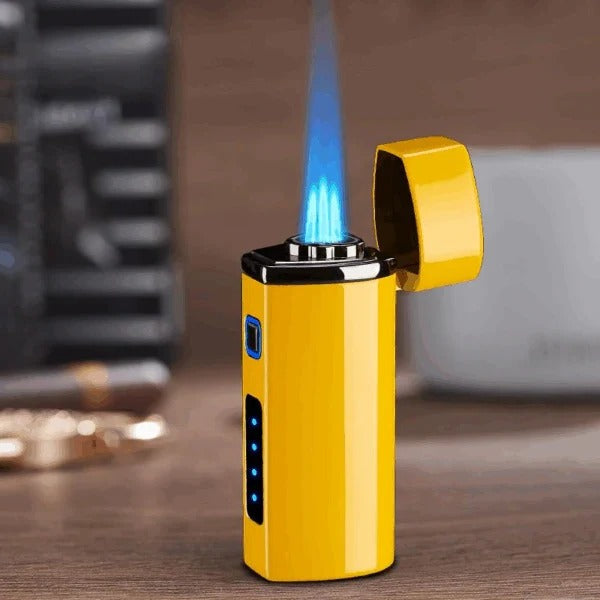 Eco-friendly USB rechargeable electric arc lighter, a modern flameless & butane-free alternative.