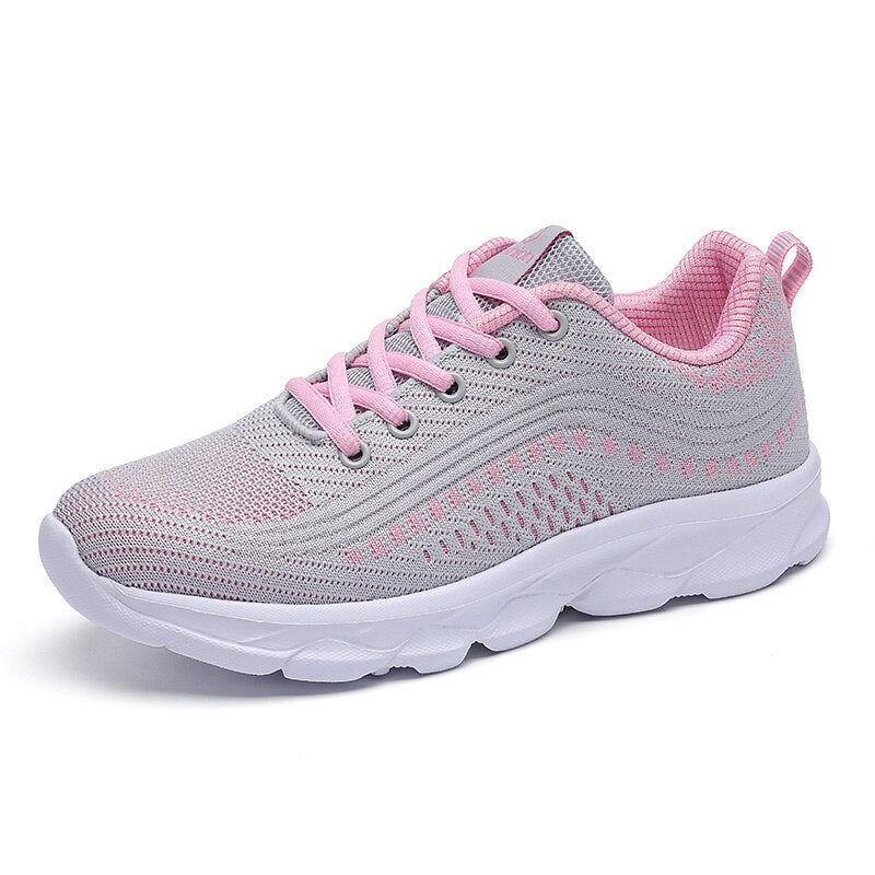 Breathable women's walking shoes, designed for ultimate comfort and support, ideal for activewear.