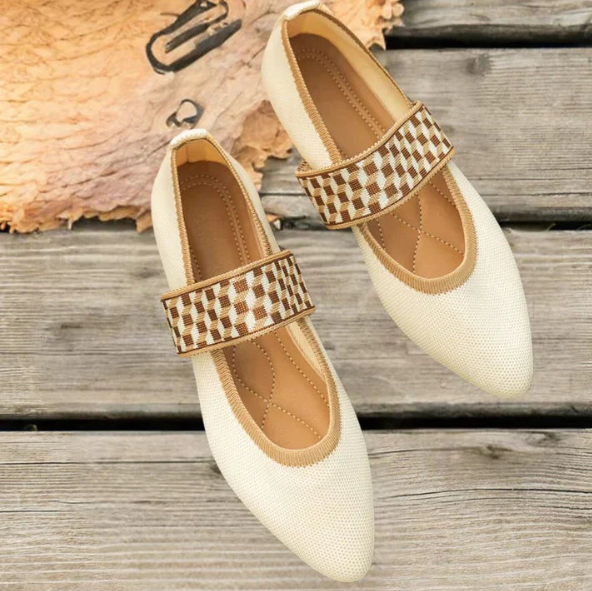 Fashionable pointed toe ballet flats for women, ideal for everyday style & comfort