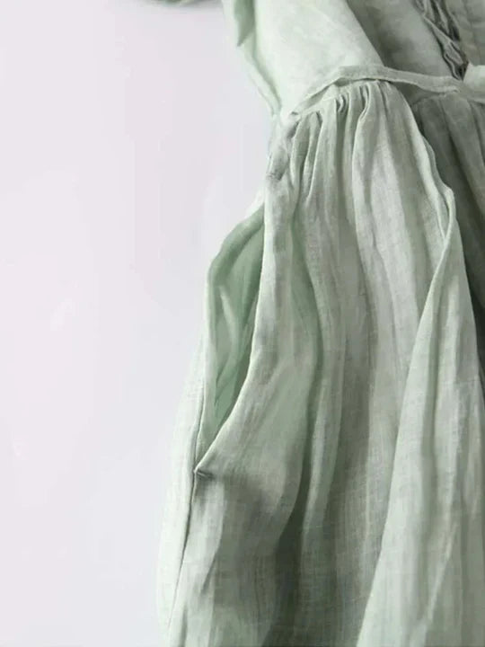 Effortless Women's Sundress with elegant ruffles & comfortable o-neck, ideal for summer beach vacations.