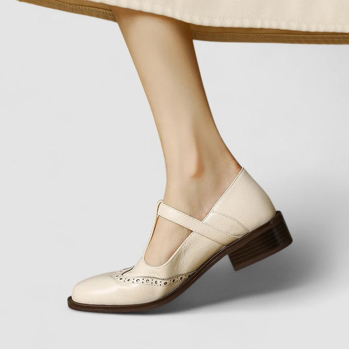Spring footwear: versatile black buckle strap mary jane flats for women, low heel