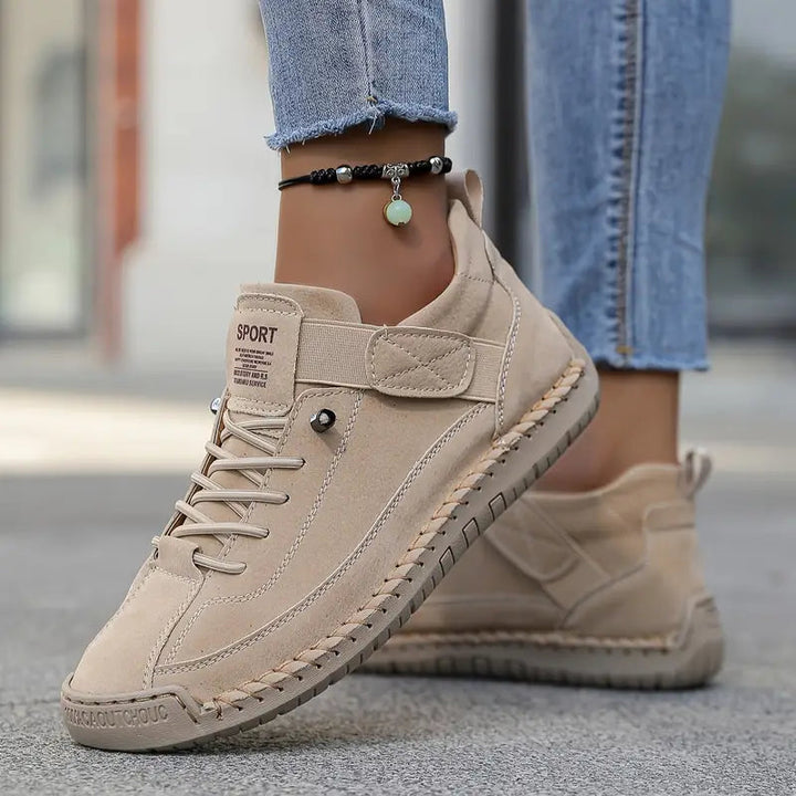 Women's Cloud-Comfort orthopedic walking sneakers for supportive pain relief and comfort.