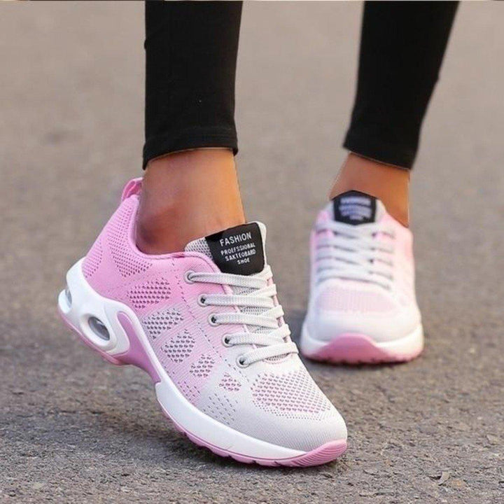Lightweight Women's Comfort Walking Shoes with breathable mesh upper