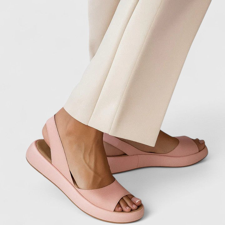 Women's comfort orthopedic sandals with arch support, ideal for all-day wear & foot pain relief.