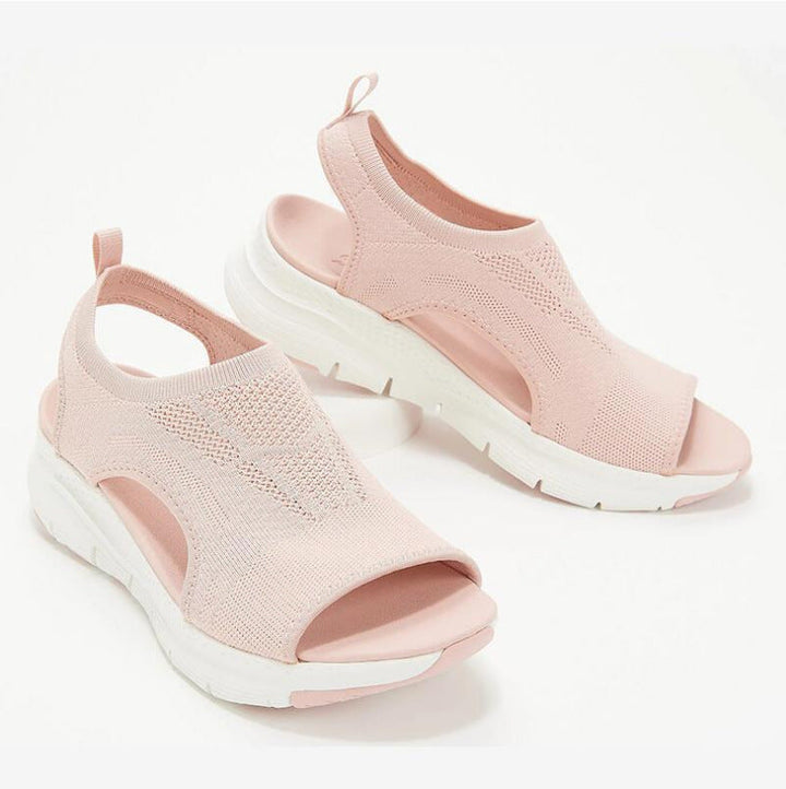 Versatile women's open-toe sandals providing comfort for all-day spring and summer wear.