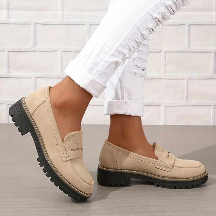 Casual elegant women's orthopedic loafers, perfect for ladies seeking comfort and style footwear.