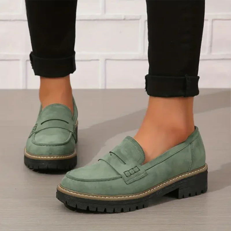 Premium comfort women's orthopedic loafers with arch support, perfect for long walks & daily wear.