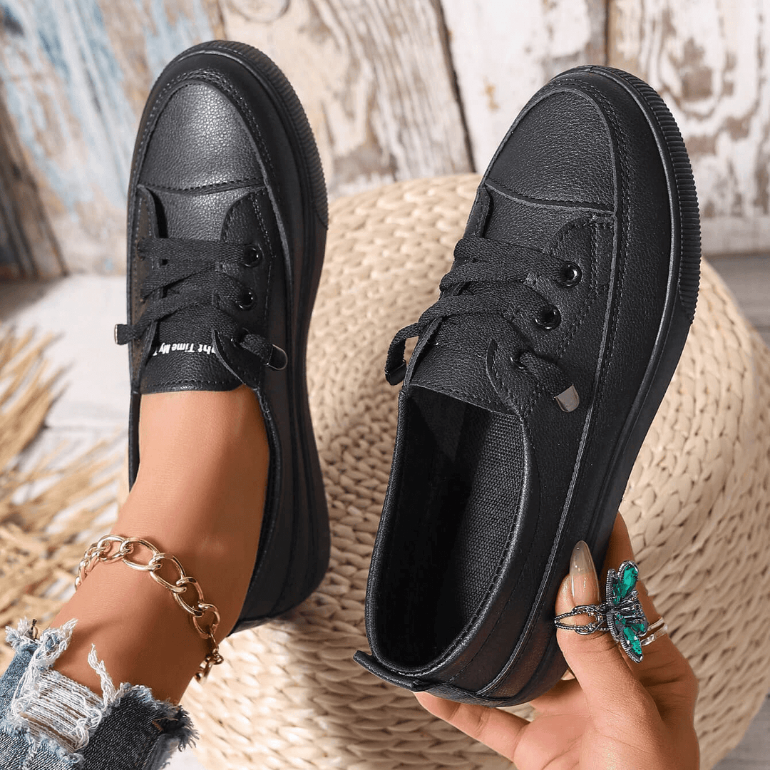 Women's supportive orthopedic casual sneakers, ideal for walking & all-day comfort with strong arch support.