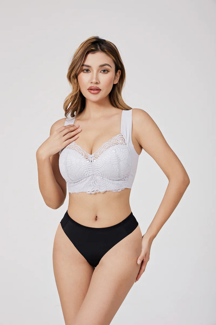 Wireless push-up bra for women, featuring soft fabric & adjustable straps for comfortable support & a flattering lift.