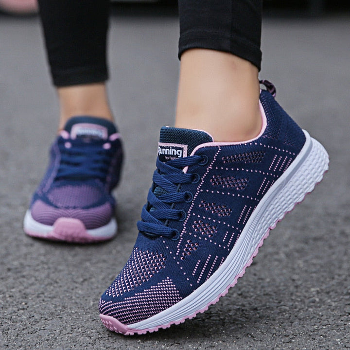 Performance women's walking shoes with arch support, great for active lifestyles & orthopedic comfort.