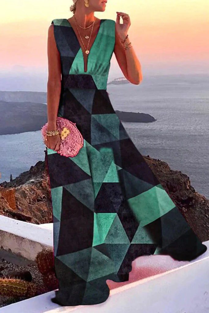 Chic & comfortable women's casual midi dress. Effortless style for summer days and evenings.