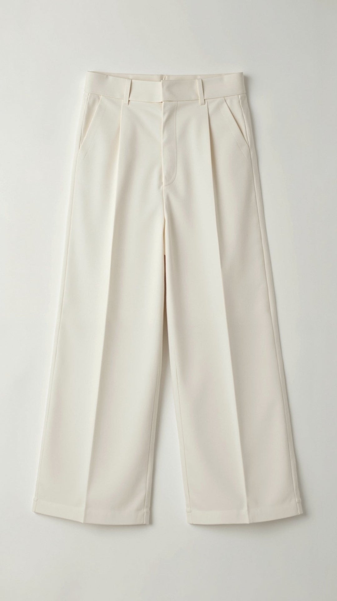 Women's versatile wide-leg spring trousers, suitable for both casual outings and dressier occasions.